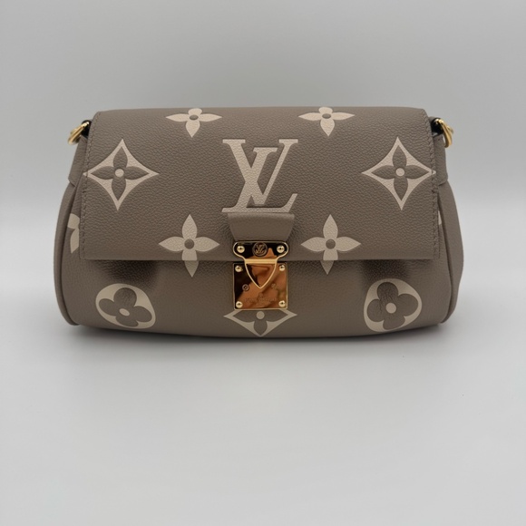 Louis Vuitton Favorite Bicolor Monogram Empreinte Leather RARE - Picture 2 of 16